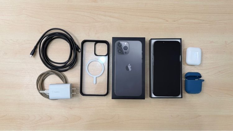 iPhone 13 Pro Max 256 GB สีดำ กราไฟต์ รูปที่ 3