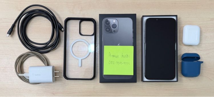 iPhone 13 Pro Max 256 GB สีดำ กราไฟต์ รูปที่ 4