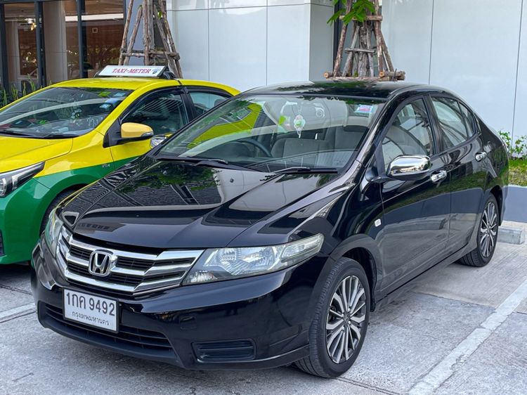 Honda City 2012 1.5 S CNG Sedan เบนซิน NGV เกียร์อัตโนมัติ ดำ