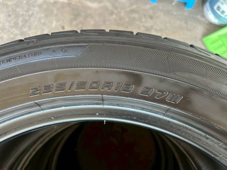 ยาง Dunlop Lm705 235 50 18 เส้น 700 บาท สภาพดี รูปที่ 4
