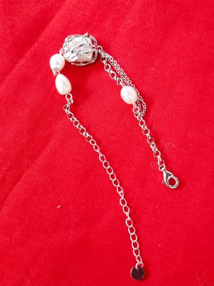 สร้อยข้อมือมุกแท้เงินแท้ รูปที่ 3