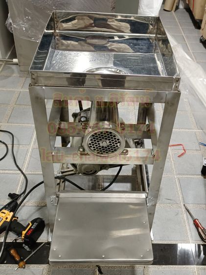 เครื่องบดหมูสแตนเลสเบอร์32โครงสแตนเลสฉาก รูปที่ 4