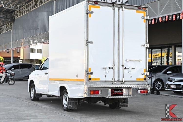 Toyota Hilux Revo 2022 2.4 Entry Pickup ดีเซล ไม่ติดแก๊ส เกียร์ธรรมดา ขาว รูปที่ 3