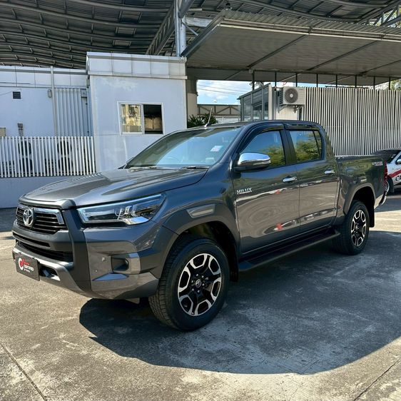 Toyota Hilux Revo 2023 2.4 Prerunner Mid Pickup ดีเซล ไม่ติดแก๊ส เกียร์อัตโนมัติ เทา รูปที่ 2