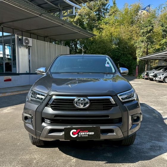 Toyota Hilux Revo 2023 2.4 Prerunner Mid Pickup ดีเซล ไม่ติดแก๊ส เกียร์อัตโนมัติ เทา รูปที่ 3