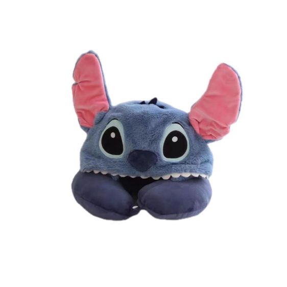 หมอนรองคอ พร้อมหมวก stitch  รูปที่ 6