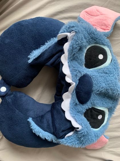 หมอนรองคอ พร้อมหมวก stitch  รูปที่ 4