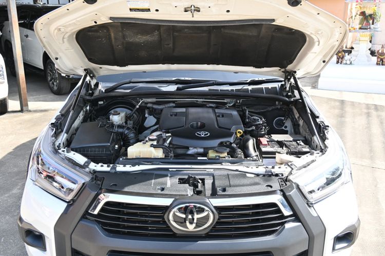 Toyota Hilux Revo 2020 2.4 Prerunner G Rocco Pickup ดีเซล ไม่ติดแก๊ส เกียร์อัตโนมัติ ขาว รูปที่ 3