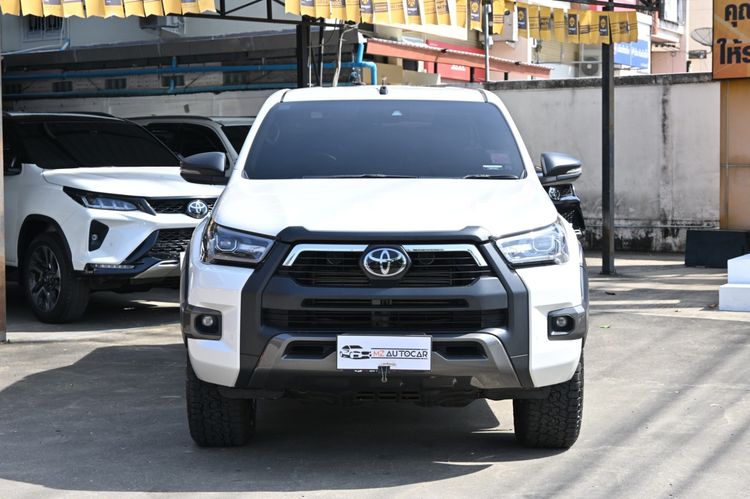 Toyota Hilux Revo 2020 2.4 Prerunner G Rocco Pickup ดีเซล ไม่ติดแก๊ส เกียร์อัตโนมัติ ขาว รูปที่ 2