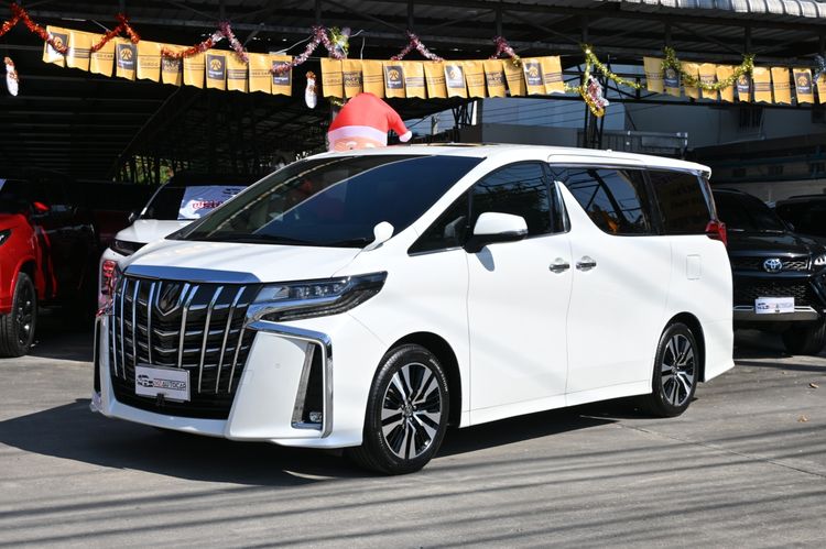 รถ Toyota Alphard 2.5 S C-Package สี ขาว