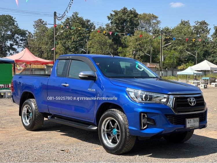 Toyota Hilux Revo 2017 2.4 E Prerunner ดีเซล เกียร์ธรรมดา น้ำเงิน รูปที่ 3