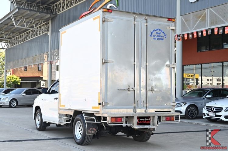 Toyota Hilux Revo 2023 2.4 Entry Pickup ดีเซล ไม่ติดแก๊ส เกียร์ธรรมดา ขาว รูปที่ 3