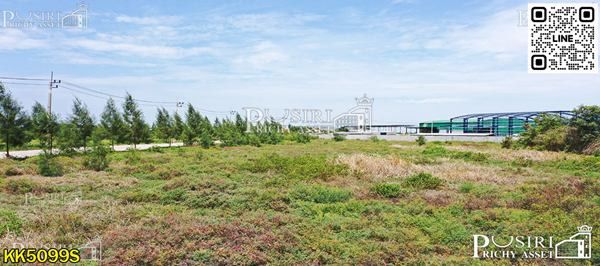 โดดเด่นที่สุดของที่เกือบ 5 ไร่ หน้ากว้างๆ 148 ม. ถมพร้อมสร้างโรงงาน น้ำไฟครบ เทรลเลอร์ลุยสบาย โซนพันท้าย - พระราม 2 KK5099S รูปที่ 3