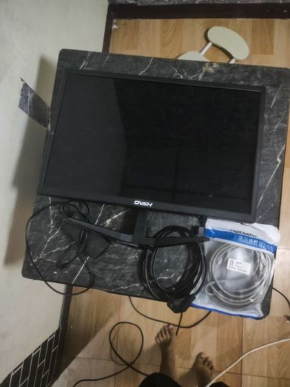 จอคอม24นิ้ว.แตกใน ส่งฟรีครับ มีอะแดปเตอร์ สายแลน5เมตรให้ครับ รูปที่ 2