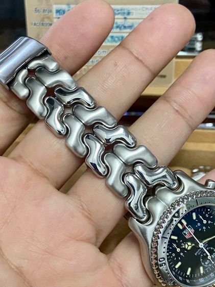 Tag Heuer หน้าดำ Chronograph รูปที่ 5
