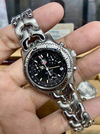 Tag Heuer หน้าดำ Chronograph