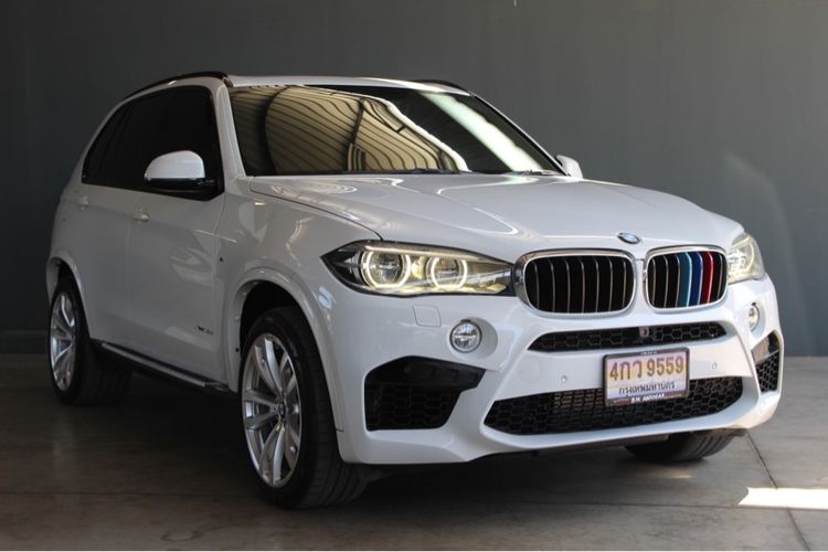 BMW X5 2016 3.0 xDrive30d M Sport 4WD Utility-car ดีเซล ไม่ติดแก๊ส เกียร์อัตโนมัติ ขาว รูปที่ 3
