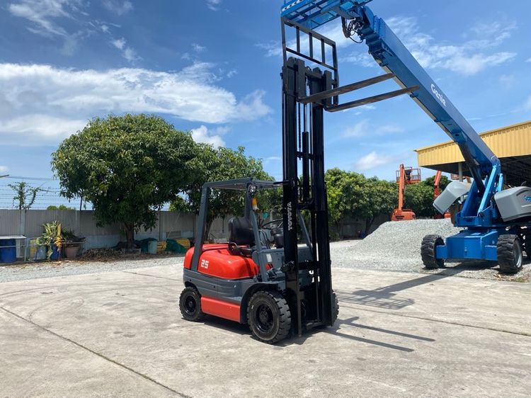 รถฟอร์คลิฟท์  TOYOTA  รุ่น 6FD25  ยก 2.5 ตัน เสาสูง 3เมตร  เกียร์ออโต้  รถเก่านอก รูปที่ 2