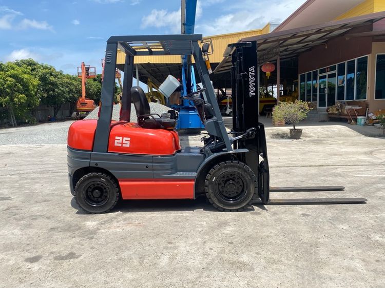 รถฟอร์คลิฟท์  TOYOTA  รุ่น 6FD25  ยก 2.5 ตัน เสาสูง 3เมตร  เกียร์ออโต้  รถเก่านอก รูปที่ 3
