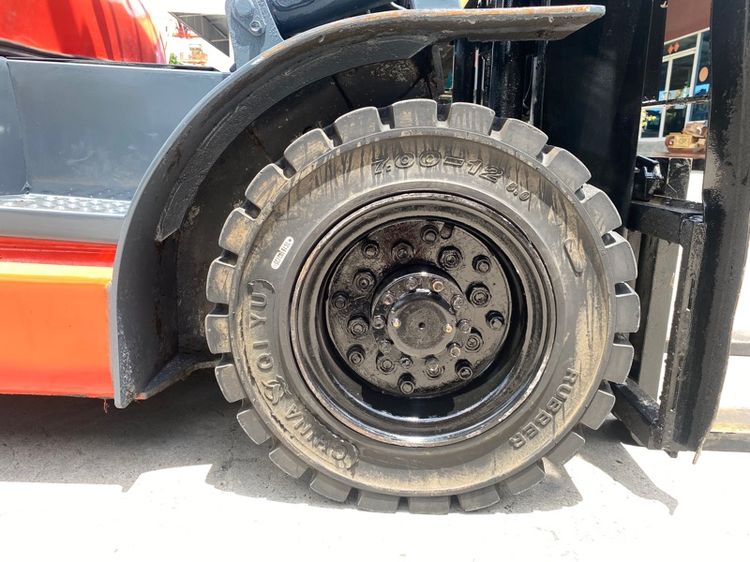 รถฟอร์คลิฟท์  TOYOTA  รุ่น 6FD25  ยก 2.5 ตัน เสาสูง 3เมตร  เกียร์ออโต้  รถเก่านอก รูปที่ 12