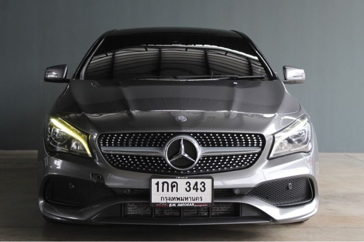 Mercedes-Benz CLA-Class 2018 CLA250 AMG Sedan เบนซิน ไม่ติดแก๊ส เกียร์อัตโนมัติ เทา รูปที่ 2