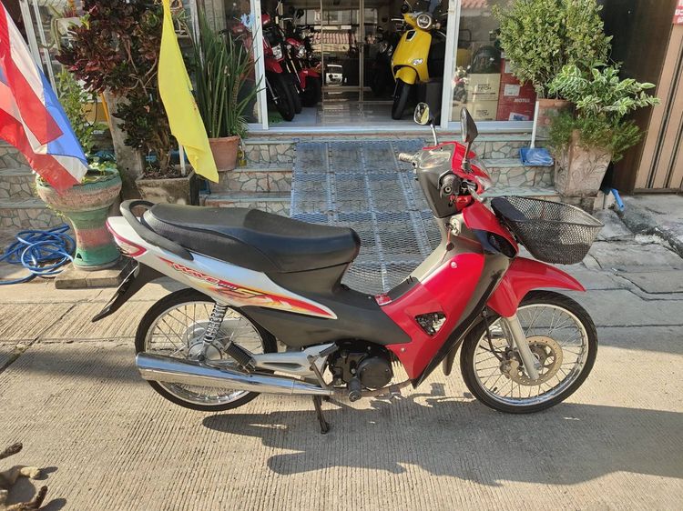 🛵ยังไงก็ขาย WAVE100S ปี 48 เครื่องดี สีสวย สตาร์ทเท้า เล่มชุดโอนครบ+เปลี่ยนถ่ายน้ำมันเครื่องฟรี ส่งฟรี30 ก.ม รูปที่ 3