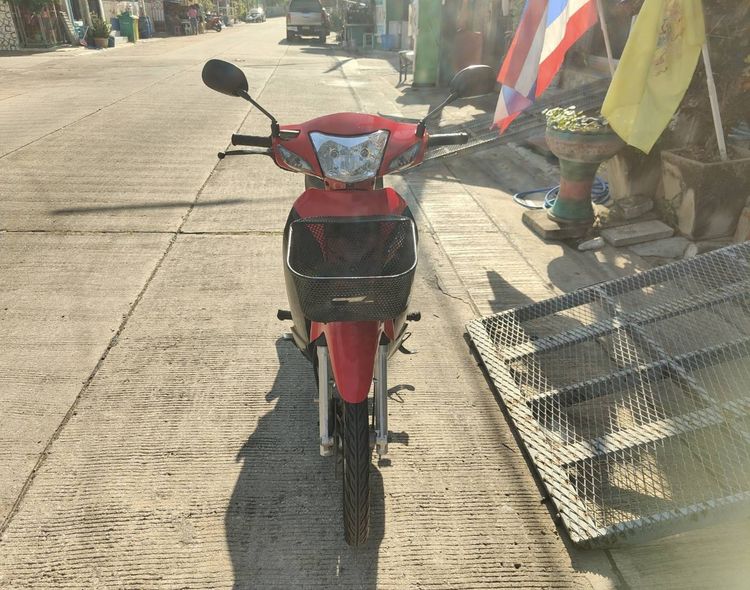 🛵ยังไงก็ขาย WAVE100S ปี 48 เครื่องดี สีสวย สตาร์ทเท้า เล่มชุดโอนครบ+เปลี่ยนถ่ายน้ำมันเครื่องฟรี ส่งฟรี30 ก.ม รูปที่ 4