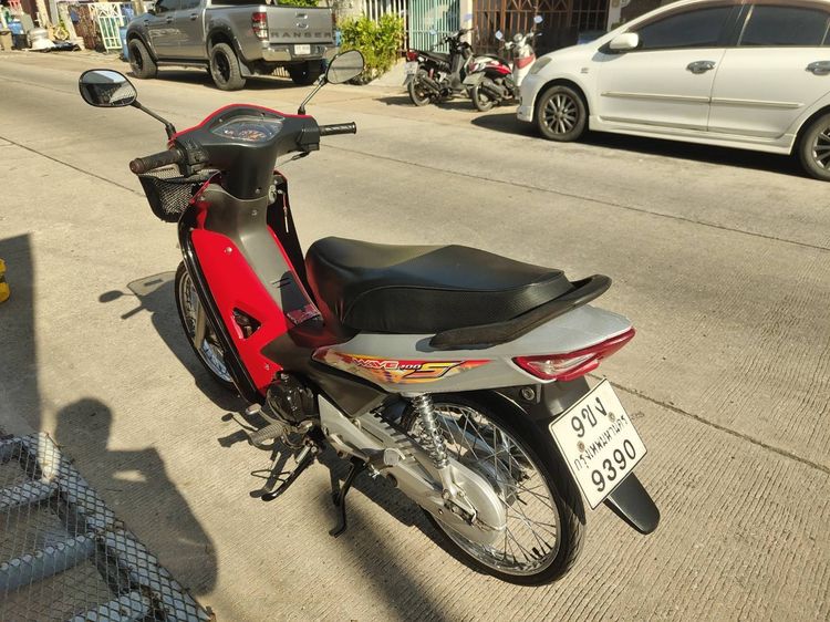 🛵ยังไงก็ขาย WAVE100S ปี 48 เครื่องดี สีสวย สตาร์ทเท้า เล่มชุดโอนครบ+เปลี่ยนถ่ายน้ำมันเครื่องฟรี ส่งฟรี30 ก.ม รูปที่ 6