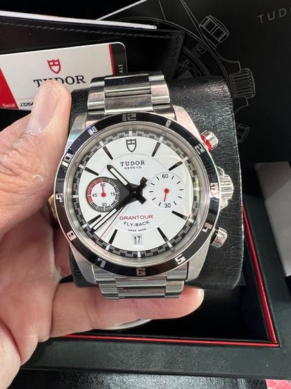 TUDOR GRANTOUR FLY-BACK กล่อง ใบ 42 mm.  รูปที่ 4