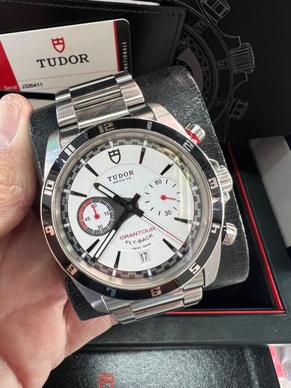 TUDOR GRANTOUR FLY-BACK กล่อง ใบ 42 mm.  รูปที่ 2