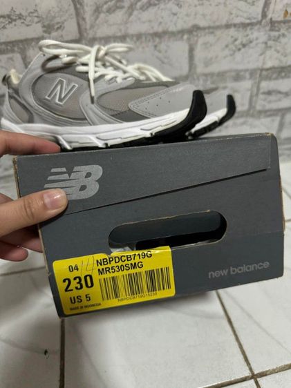 ♻️New balance 530 สีเทาหนังกลับ
ของจริงสวยมากใส่สบาย size 37.5 23 cm. 👟 รูปที่ 8
