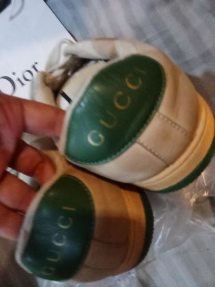 รองเท้าผ้าใบGucci สภาพดีมากเบอร์40 รูปที่ 6