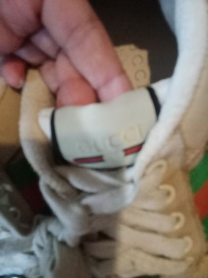 รองเท้าผ้าใบGucci สภาพดีมากเบอร์40 รูปที่ 4