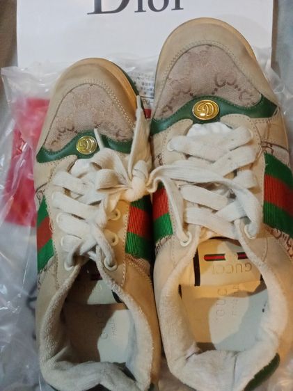 รองเท้าผ้าใบGucci สภาพดีมากเบอร์40 รูปที่ 2