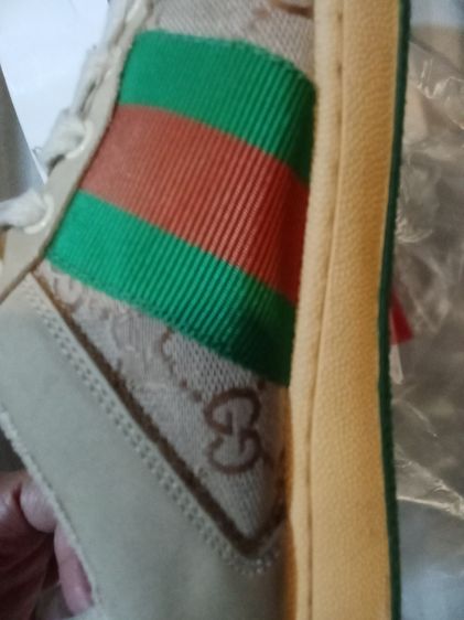 รองเท้าผ้าใบGucci สภาพดีมากเบอร์40 รูปที่ 5