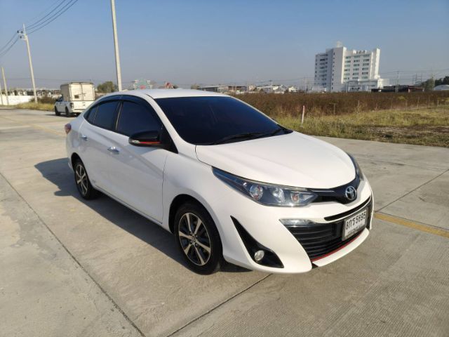 Toyota Yaris ATIV 2019 1.2 S Sedan เบนซิน เกียร์อัตโนมัติ ขาว รูปที่ 4