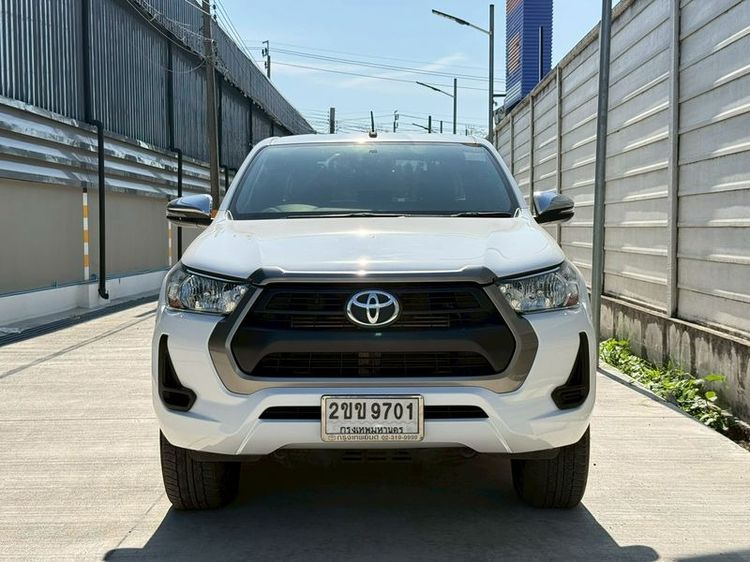 Toyota Hilux Revo 2020 2.4 Entry Pickup ดีเซล ไม่ติดแก๊ส เกียร์อัตโนมัติ ขาว รูปที่ 2