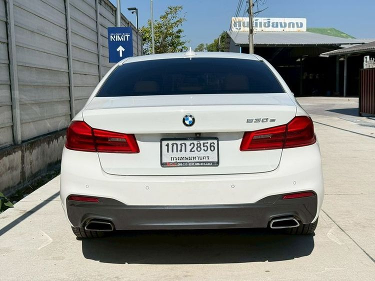 BMW Series 5 2019 530e Sedan เบนซิน ไม่ติดแก๊ส เกียร์อัตโนมัติ ขาว รูปที่ 4