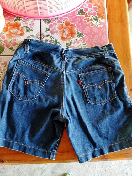 ยีนส์ขาสั้นมือสอง สภาพดี รูปที่ 6