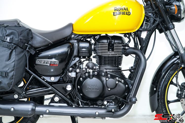 ROYAL ENFIELD METEOR 350 สีFireball Yellow ปี2023 วิ่งน้อย 3,000km ไมล์แท้ มือเดียว รถสวยมาก  รูปที่ 18