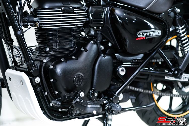 ROYAL ENFIELD METEOR 350 สีFireball Yellow ปี2023 วิ่งน้อย 3,000km ไมล์แท้ มือเดียว รถสวยมาก  รูปที่ 12