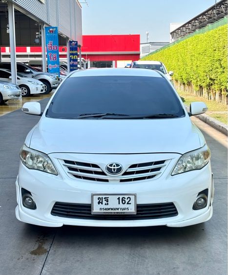 Toyota Altis 2012 1.6 E Sedan เบนซิน เกียร์อัตโนมัติ ขาว รูปที่ 2