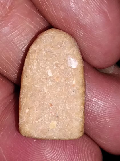 พระหลวงปู่ทวด พิมพืเล็ก หลวงปู่ดู่ วัดสะแก จ.อยุธยา รุ่นแรกๆ เนื้อแก่ผงพุทธคุณ ที่ด้านหลังจะเห็นเม็ดมวลสารอย่างชัดเจน เป็นผิวธรรมชาติเดิมๆ ส รูปที่ 2