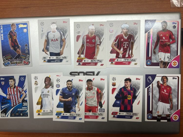 การ์ดนักฟุตบอล Topps  รูปที่ 7