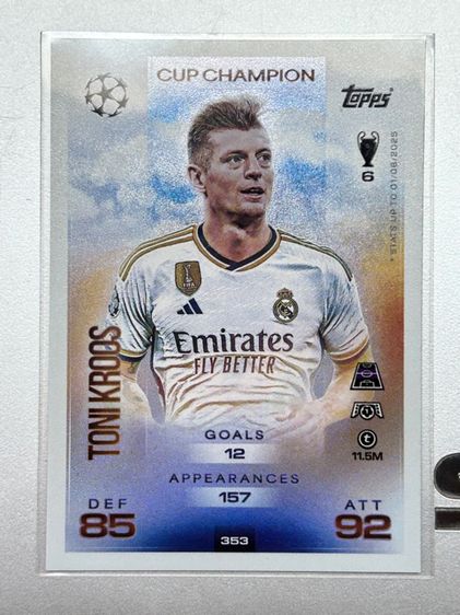 การ์ดนักฟุตบอล Topps  รูปที่ 5