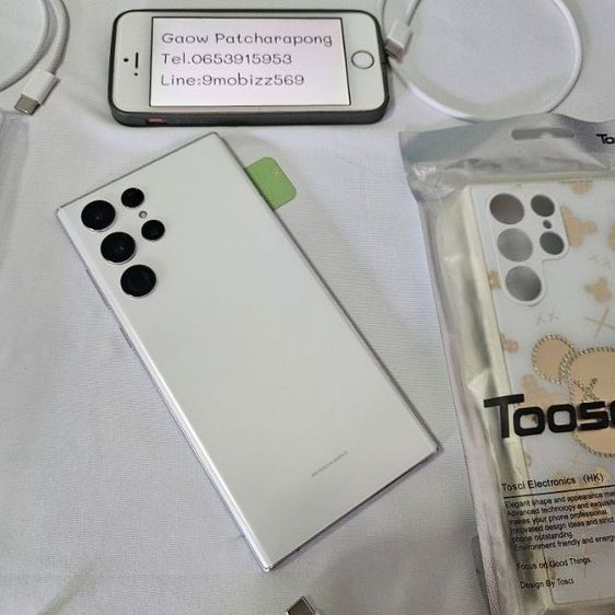 Samsung S22ultra 5G 128 256 512g เคลมจอ และแบตใหม่จากศูนย์มีประกันเคลม90วัน สภาพดี สวยๆ รูปที่ 16