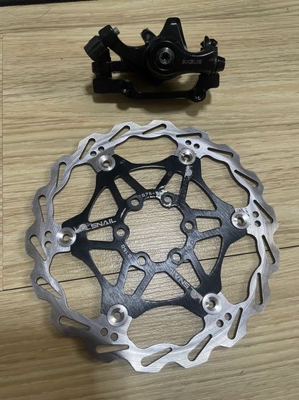 ปั้มเบรคพร้อมใบดิสจักรยาน