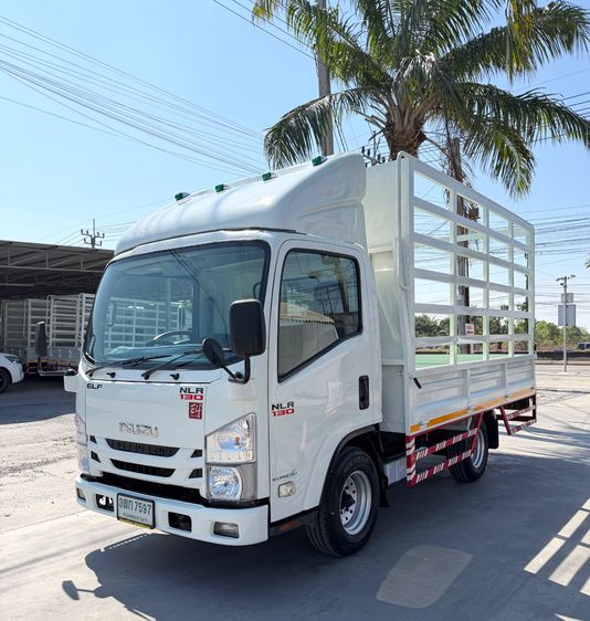 รถ ISUZU NLR 130 แรง ปี 2563 รถห้างแท้  กะบะเหล็กคอกสูง  ยาว 3.50 กว้าง 2.00 ม. รถมือเดียว สวยมาก รูปที่ 4