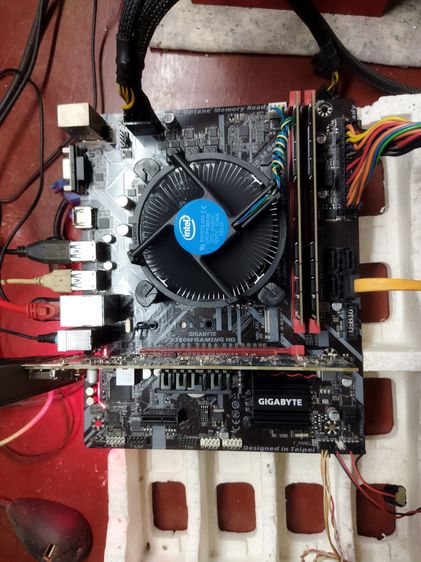 ชุดเจน9  i3-9100f ๑ 3.6ghz 4c 4t ไม่มีการ์ดจอในตัว พร้อม Gigabyteรุ่น B360m gaming hd ซิ้งลม แผ่นปิดหลัง มีเก็บปลายทาง รูปที่ 12