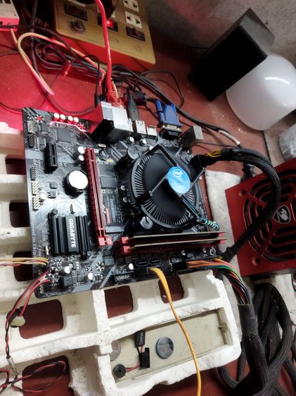 ชุดเจน9  i3-9100f ๑ 3.6ghz 4c 4t ไม่มีการ์ดจอในตัว พร้อม Gigabyteรุ่น B360m gaming hd ซิ้งลม แผ่นปิดหลัง มีเก็บปลายทาง รูปที่ 11